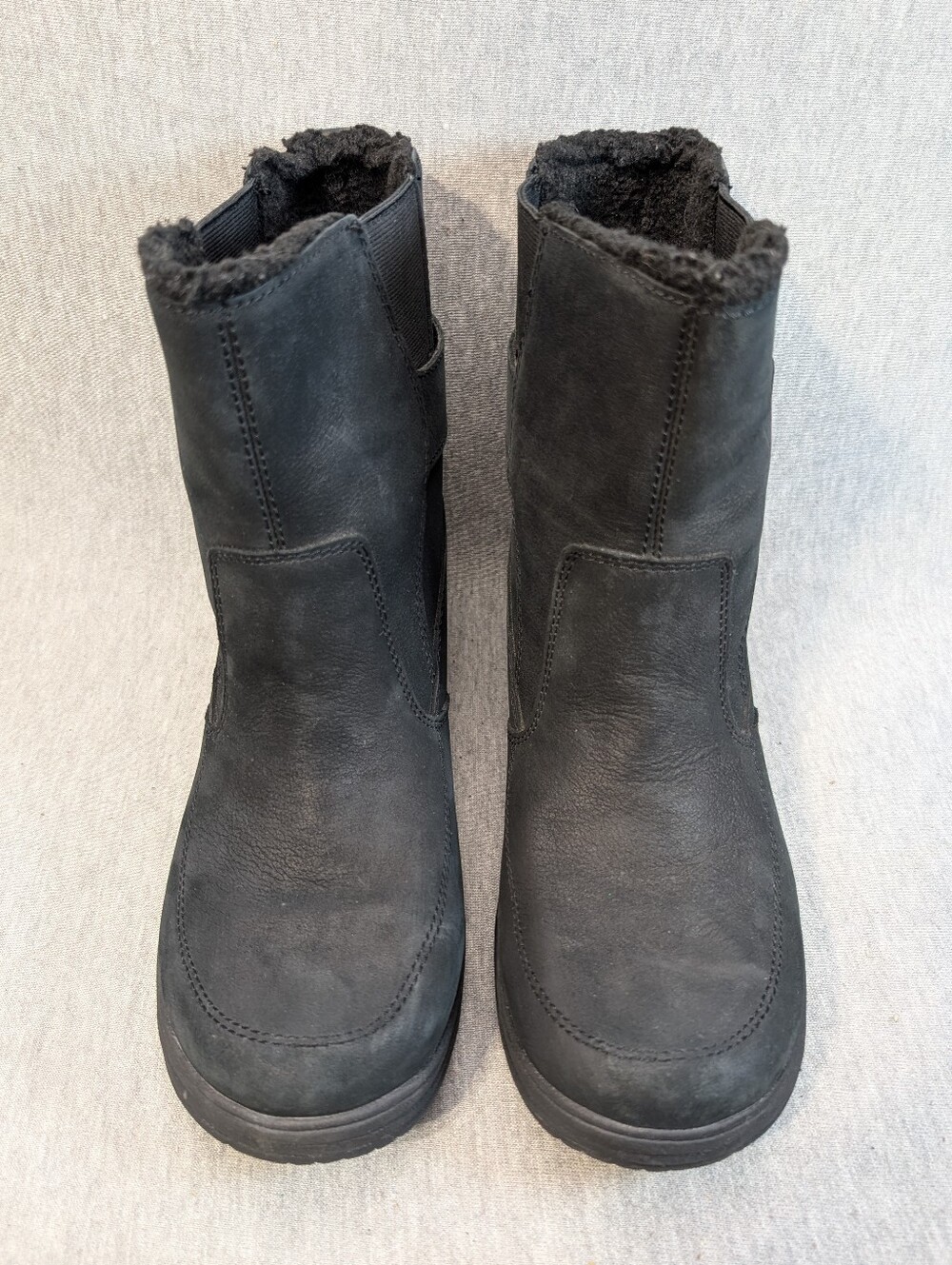 L.L. Bean Tek 2.5 Insulated Boots Women's 8M Black Ankle Slip On